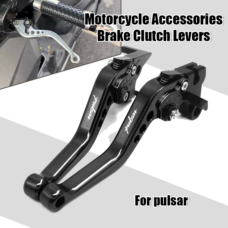 Cnc Aluminum Adjustable Brake Clutch Levers - 바자지 펄서 200 NS/200 RS/200 AS