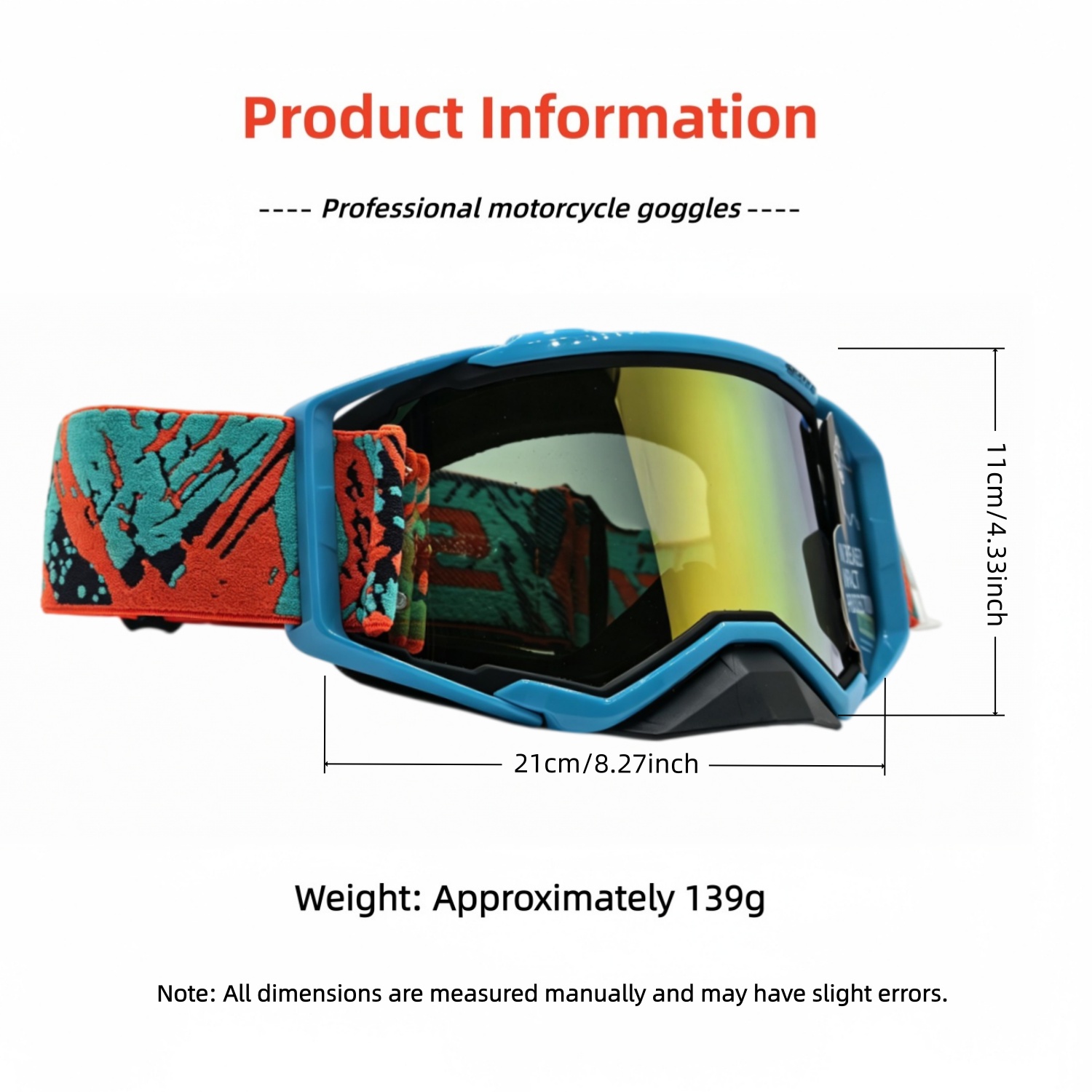 고급 모토크로스 스키 사이클 고글 세트, 충격 방지,  - Off Road Motocross Helmet Goggles Set 리뷰 및 가격
