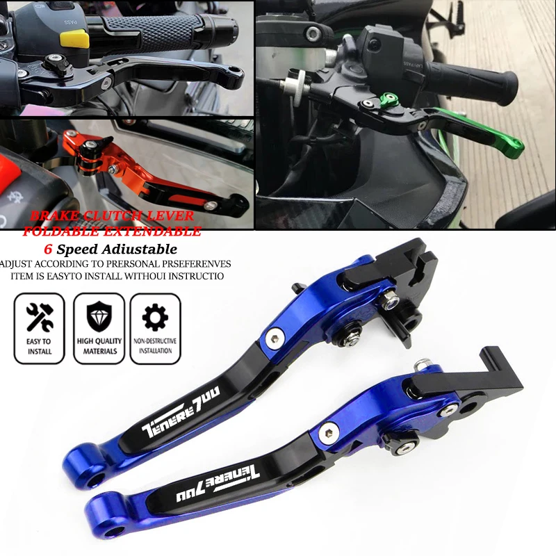 테네레 700/월드 레이드 XTZ700/SP 2019- - Cnc Aluminum Adjustable Brake Clutch Levers 리뷰 및 가격